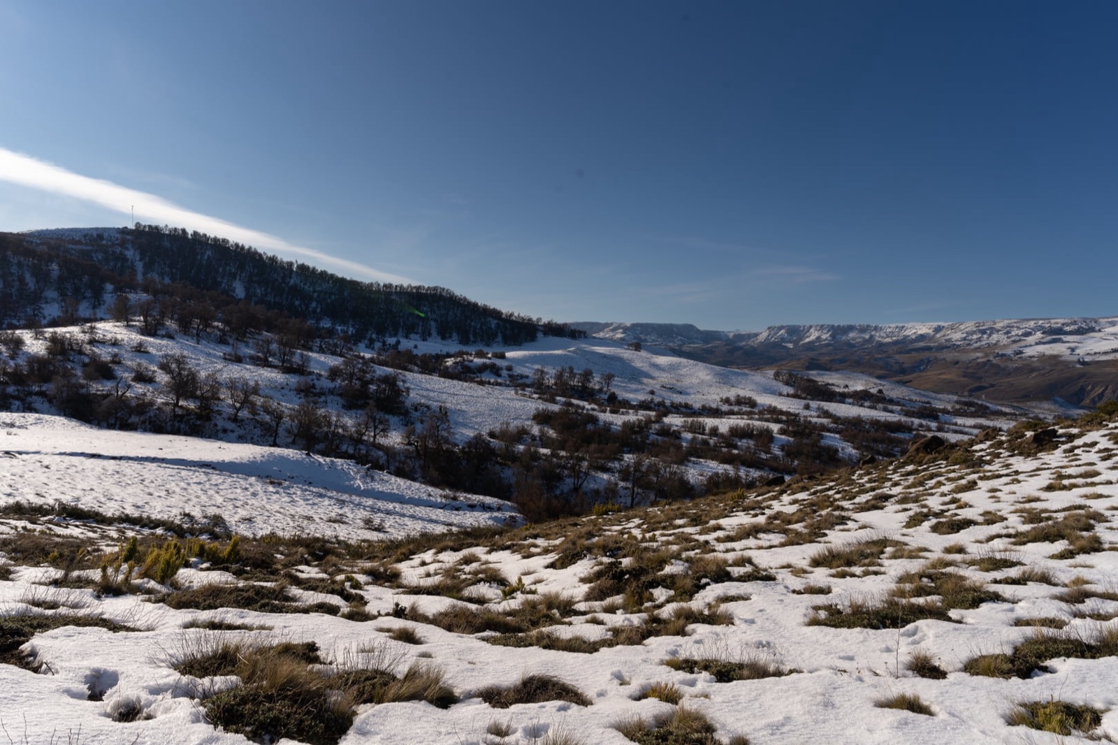 Valle nevado de La Mariposa, Lonquimay